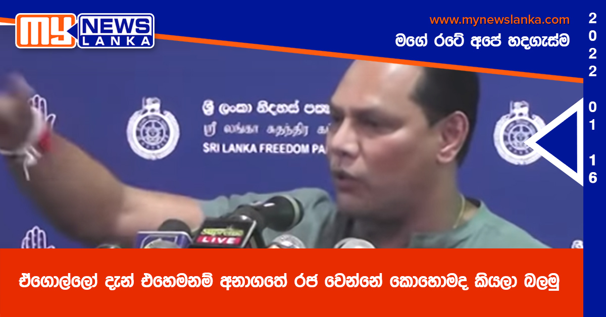 ඒගොල්ලෝ දැන් එහෙමනම් අනාගතේ රජ වෙන්නේ කොහොමද කියලා බලමු