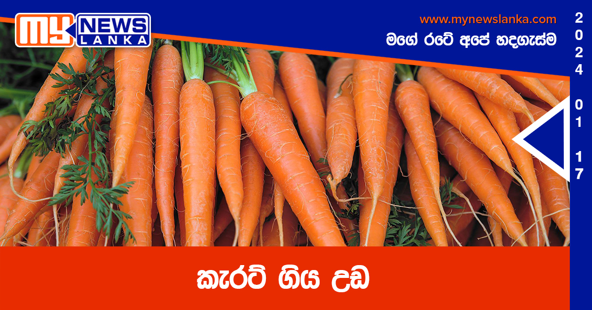 කැරට් ගිය උඩ