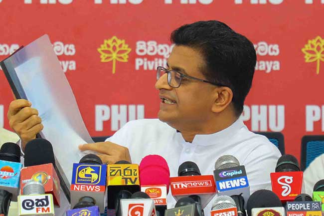 ගම්මන්පිලගේ චෝදනාවට මාලිමාවෙන් පිළිතුරු ගම්මන්පිලගේ චෝදනාවට මාලිමාවෙන් පිළිතුරු