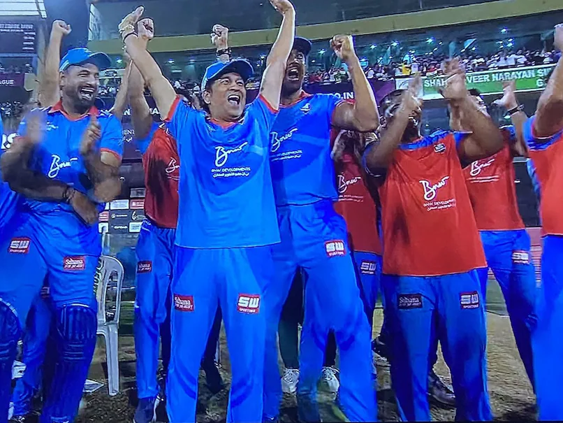 Masters League ශූරතාවය ඉන්දියාවට Masters League ශූරතාවය ඉන්දියාවට