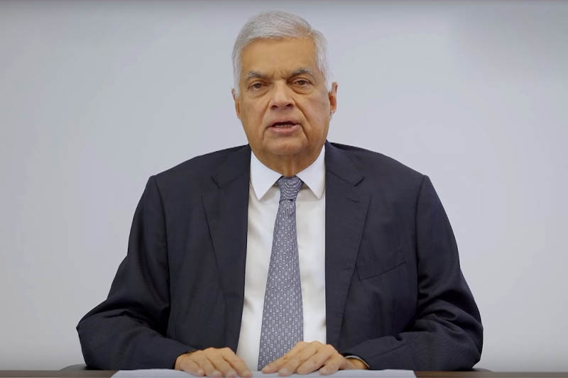 රනිල්ගෙන් විශේෂ ප්රකාශයක් රනිල්ගෙන් විශේෂ ප්රකාශයක්