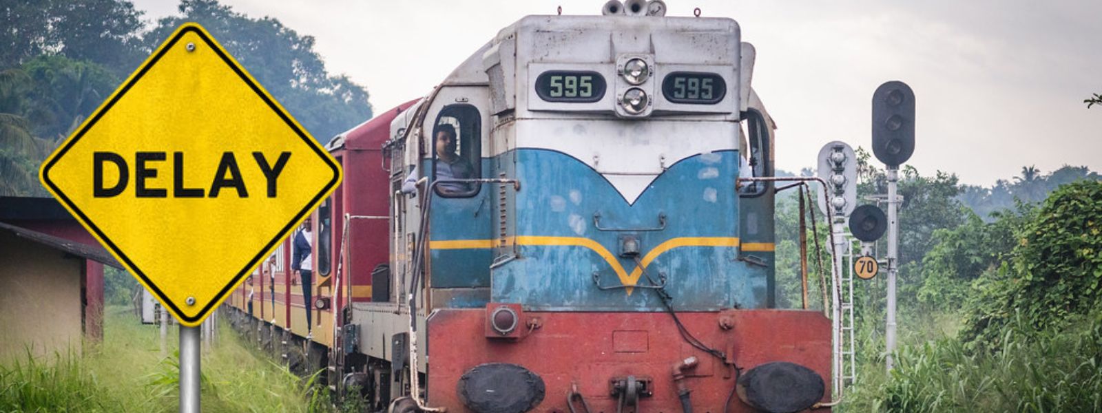 ප්‍රධාන මාර් ගයේ දුම්රිය ප්‍රමාදයක්