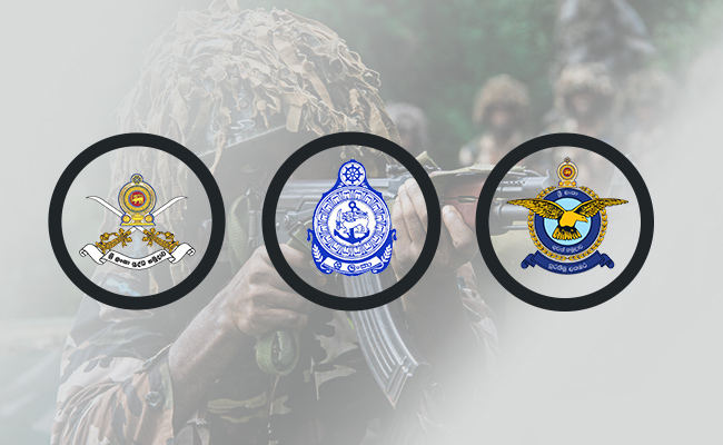 ත්රිවිධ හමුදාවේ පිරිසකට උසස්වීම් ත්රිවිධ හමුදාවේ පිරිසකට උසස්වීම්