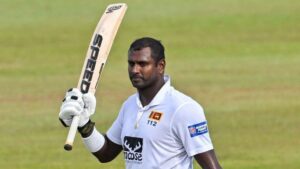 මැතිව්ස් ටෙස්ට් පිටියට සමු දෙයි – ටෙස්ට් තරඟය ජයපැරදුමෙන් නිමා වෙයි
