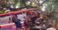 බිහිසුණු බස් අනතුරක්