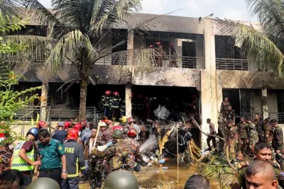 බංග්ලාදේශ ගුවන් අනතුරින් මිය ගිය ගණන තවත් ඉහළට