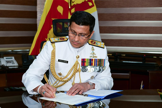 හිටපු නාවික හමුදාපති නිශාන්ත උළුගෙතැන්න අත්අඩංගුවට