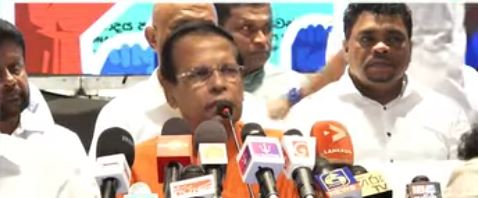 රටේ ප්රජාතන්ත්රවාදය සම්බන්ධයෙන් මේ වන විට ගැටලුවක් මතුව තිබෙනවා – මෛත්රී රටේ ප්රජාතන්ත්රවාදය සම්බන්ධයෙන් මේ වන විට ගැටලුවක් මතුව තිබෙනවා – මෛත්රී