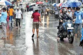 දිවයිනේ බොහෝ ප්රදේශවලට පස්වරු 1න් පසුව වැසි දිවයිනේ බොහෝ ප්රදේශවලට පස්වරු 1න් පසුව වැසි